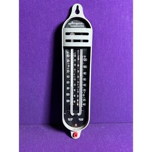 Airguide Thermometer Indoor Outdoor Fahrenheit Celsius Min Max VTG Wall Mount